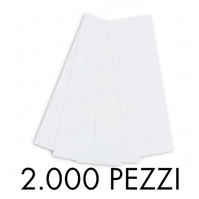 Larghe, bianche, 2.000 pz