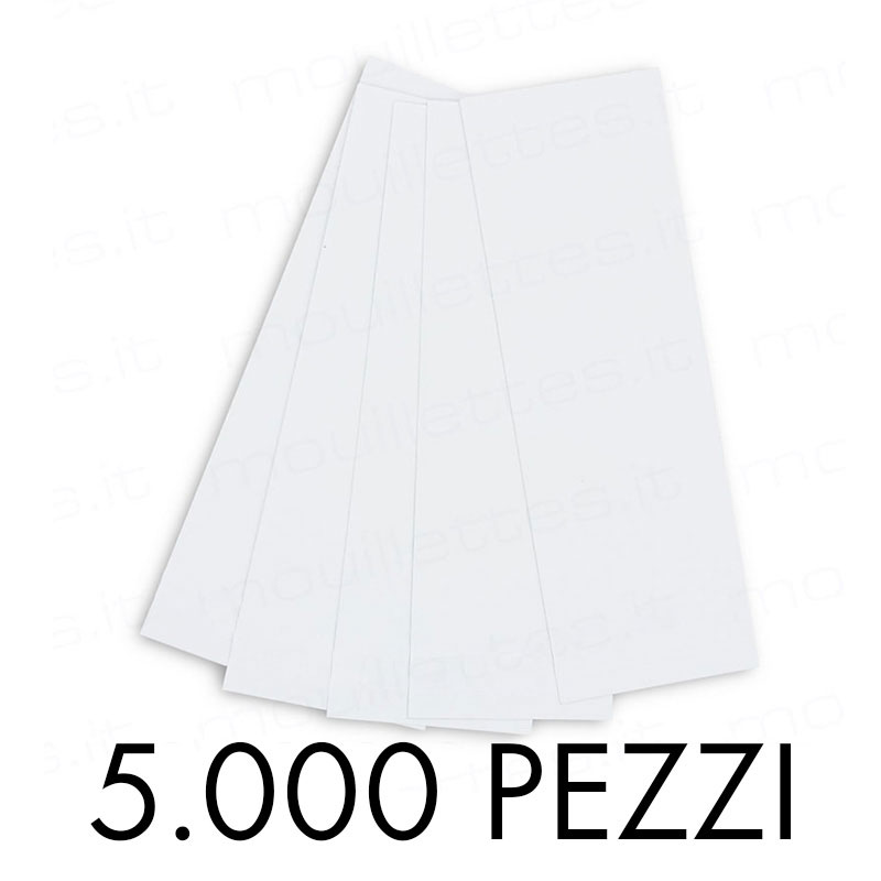 Larghe, bianche, 5.000 pz